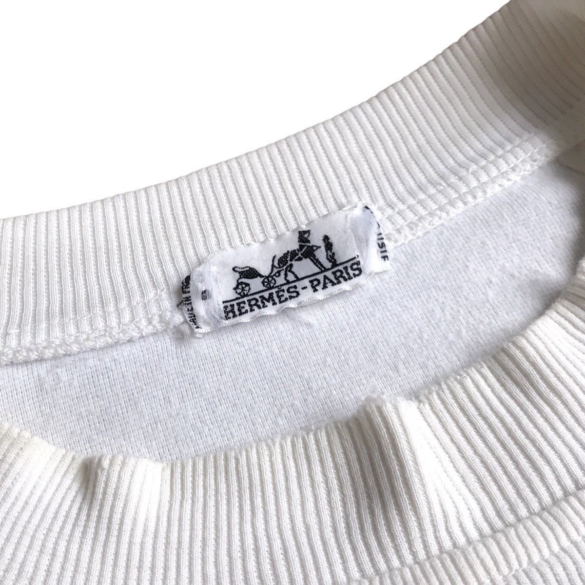 Hermès Paris Vintage Small H Logo Crewneck Sweatshirt - 6