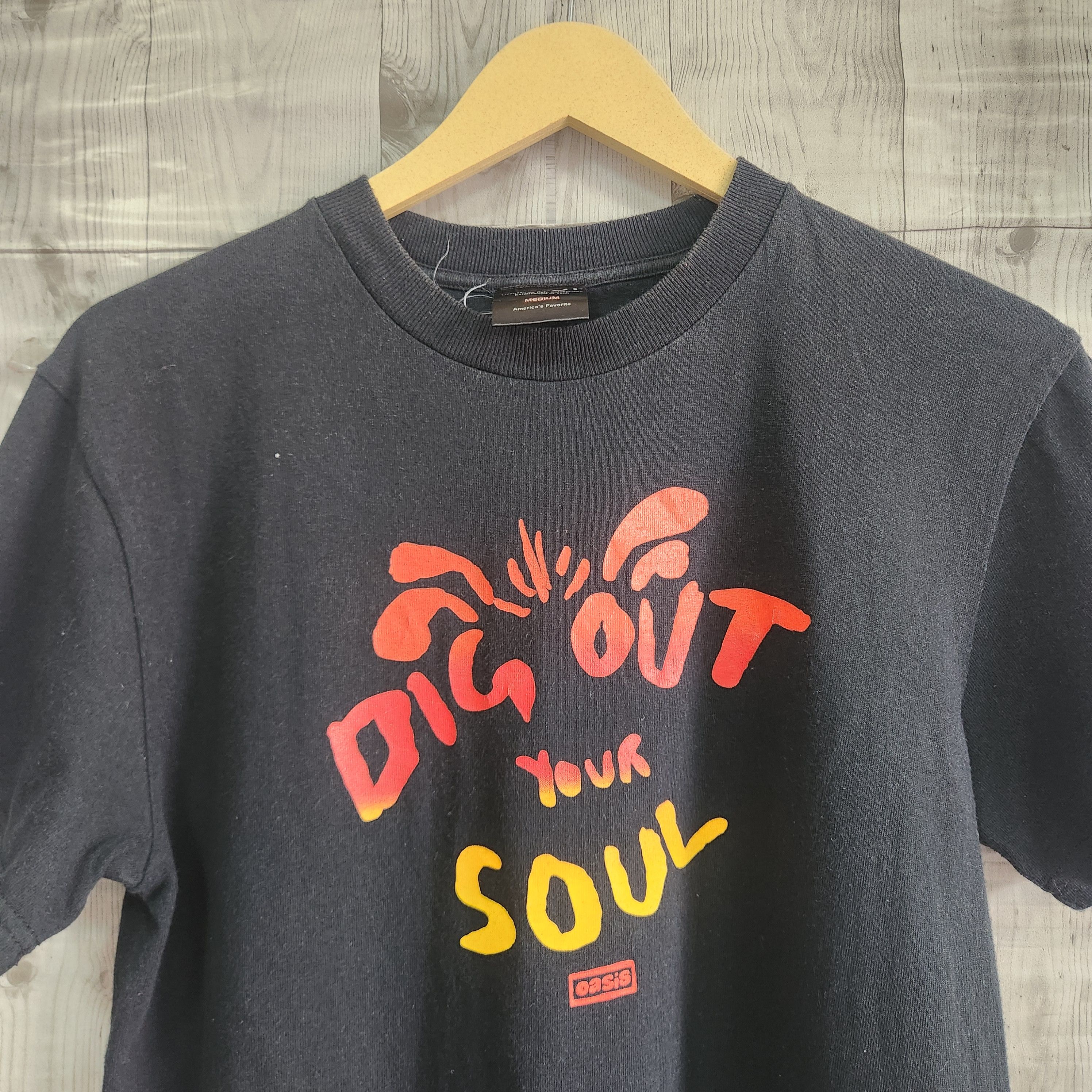 Tour Tee - Vintage OASIS Dig Out Your Soul TShirt - 3