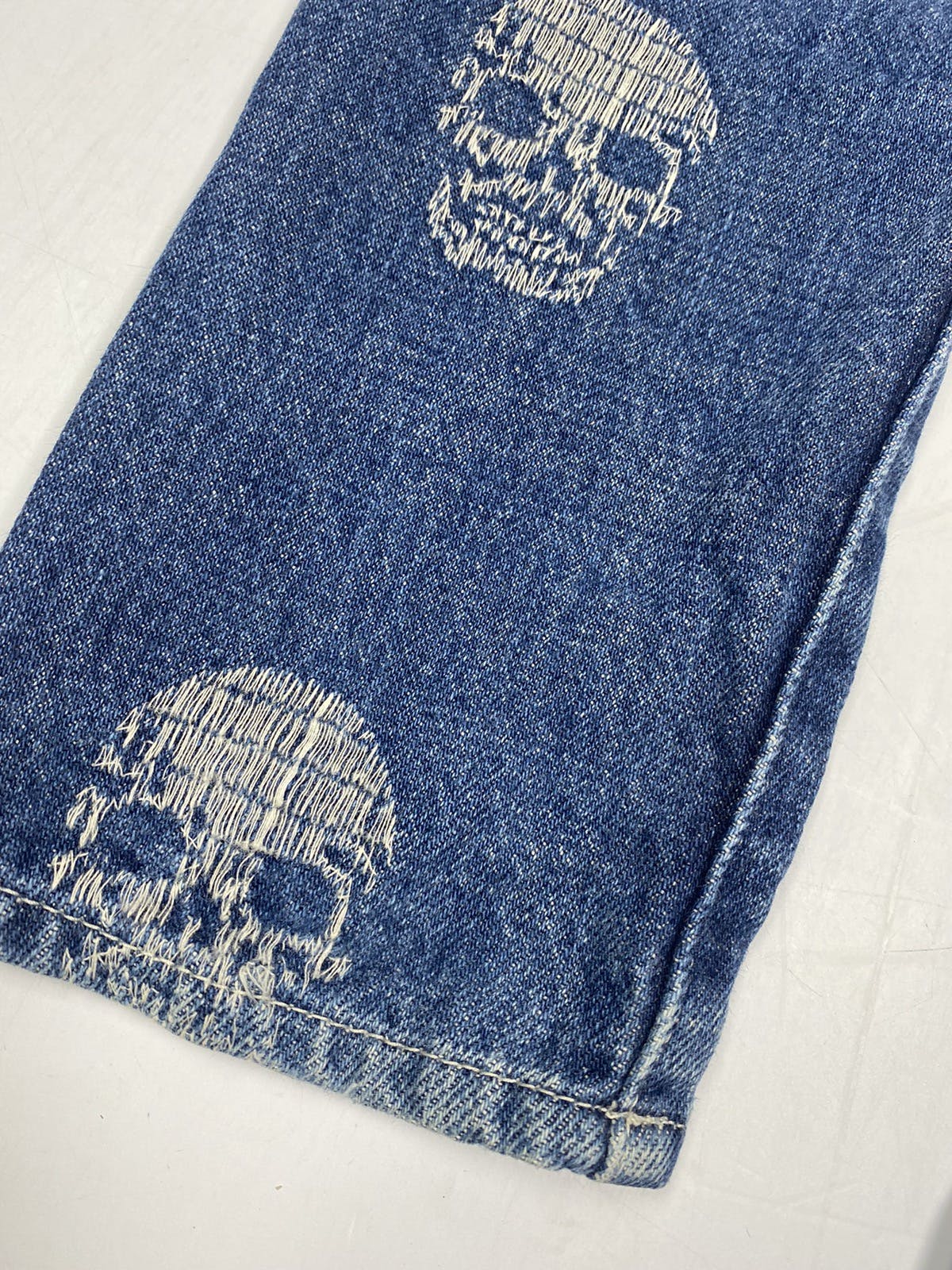 VINTAGE HYSTERIC GLAMOUR DENIM SKULL FOR KIDS ( GIRL ) - 10