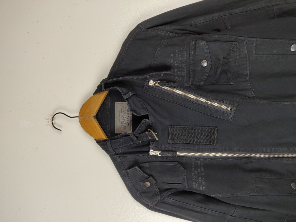 Avirex - Vintage Overall Coveralls Mechanic Jumpsuit - 3