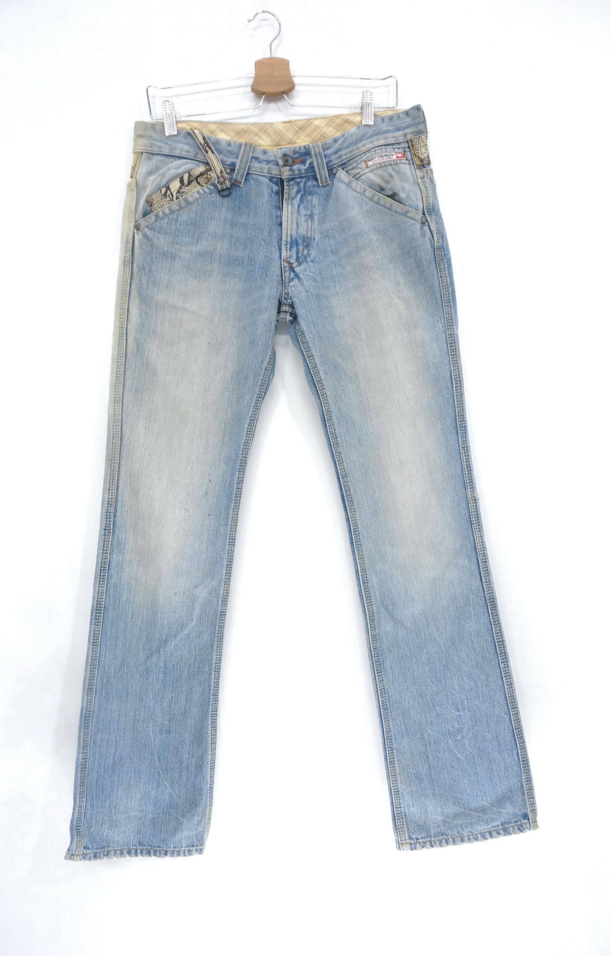 True Vintage Nicole Club For Men Sunfaded Jeans - 3