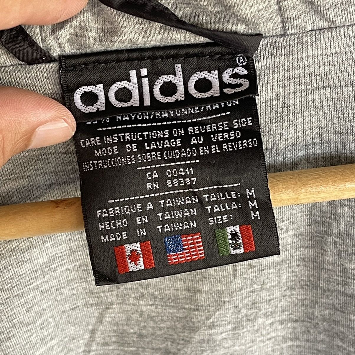 Adidas coach long coat small logo jacket - 12