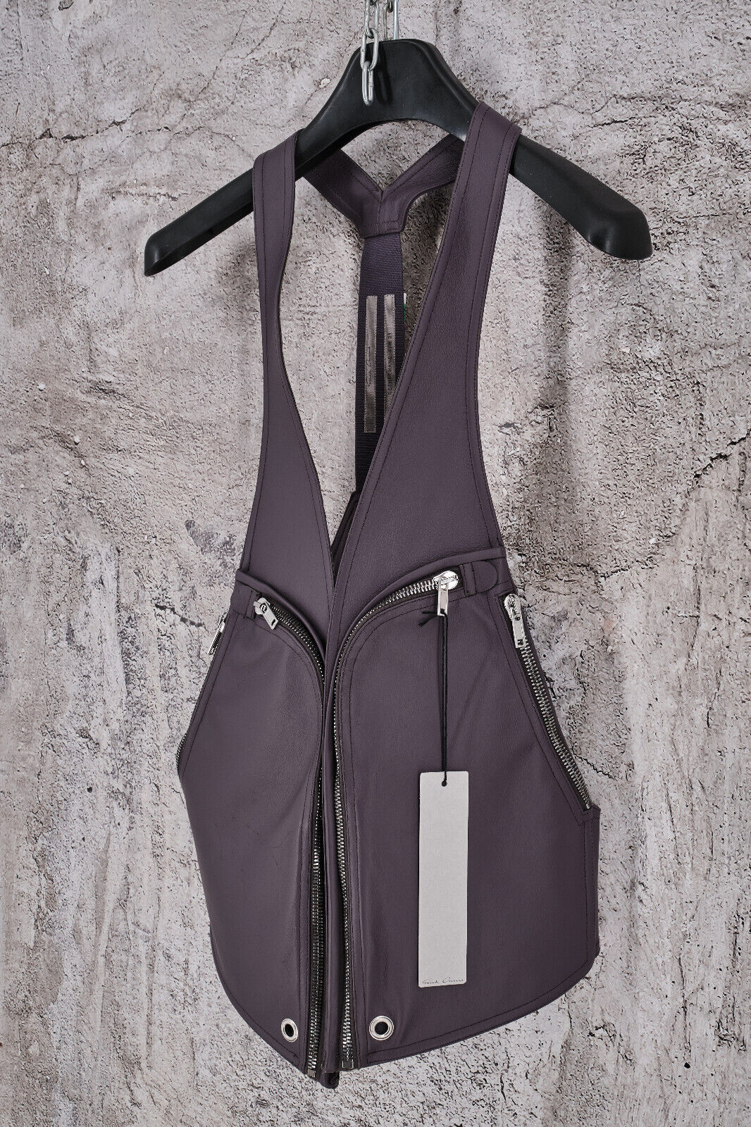 Brand New Rick Owens Bauhaus Harness Leather Vest 48IT - 3