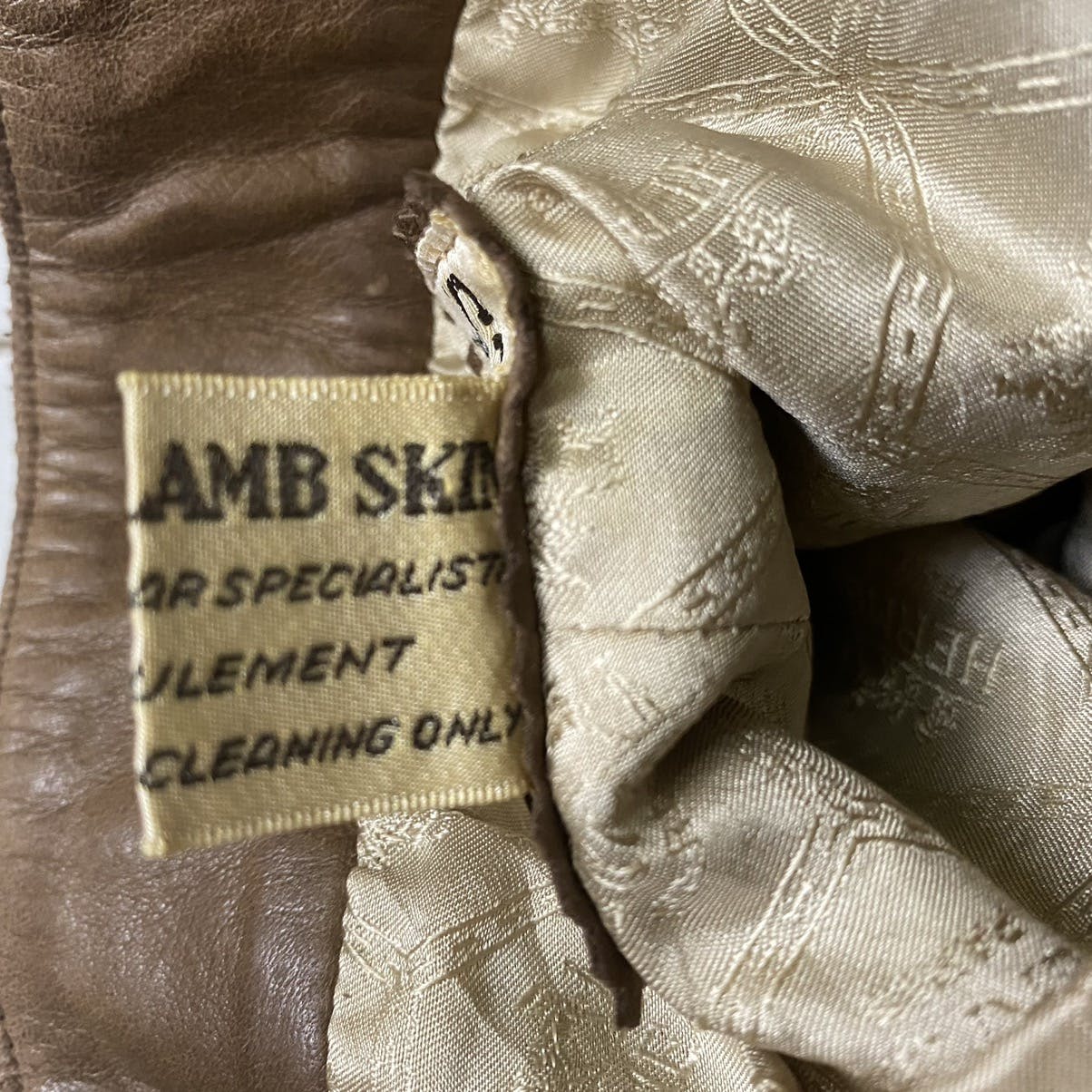 Rare Vintage Hermes lamb leather pant - 16