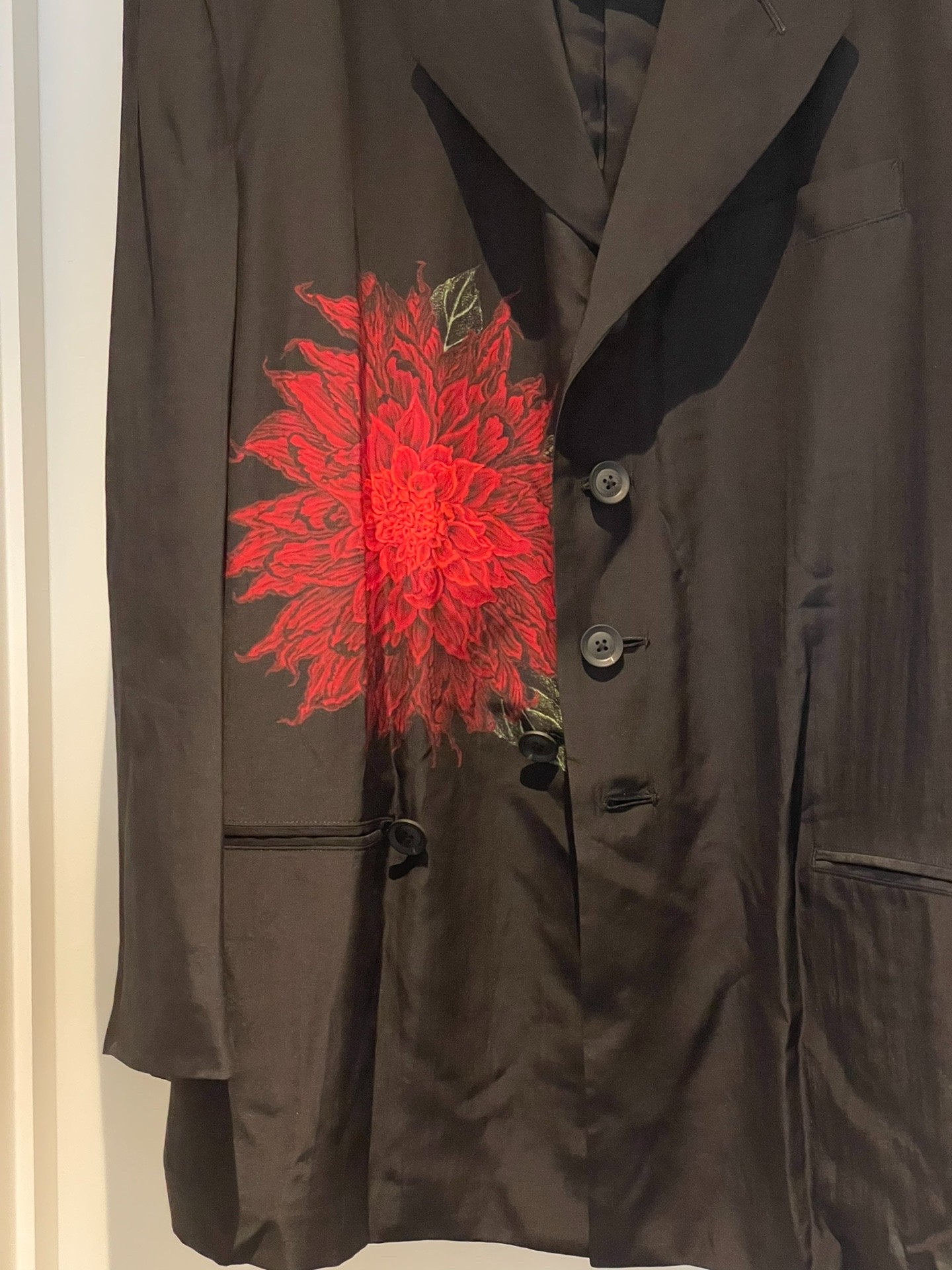 yohji yamamoto 22ss シルク ダリア 【公式通販】