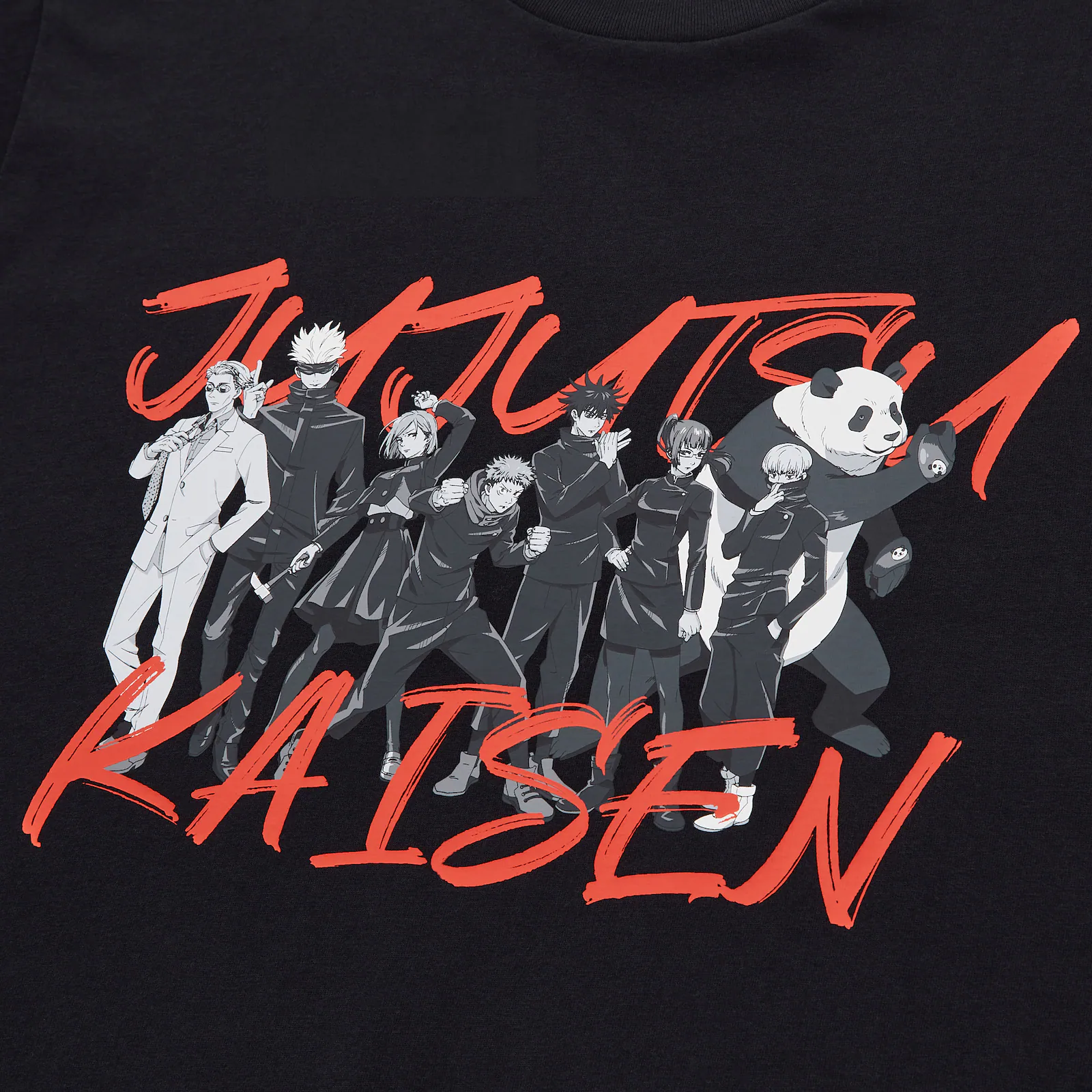 Japanese Brand - JUJUTSU KAISEN Anime Size XL Black No. 2/ CowboyBepop - 2