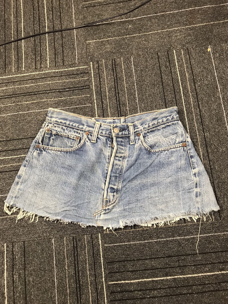 Vintage Levi's selvage mini skirt - 1