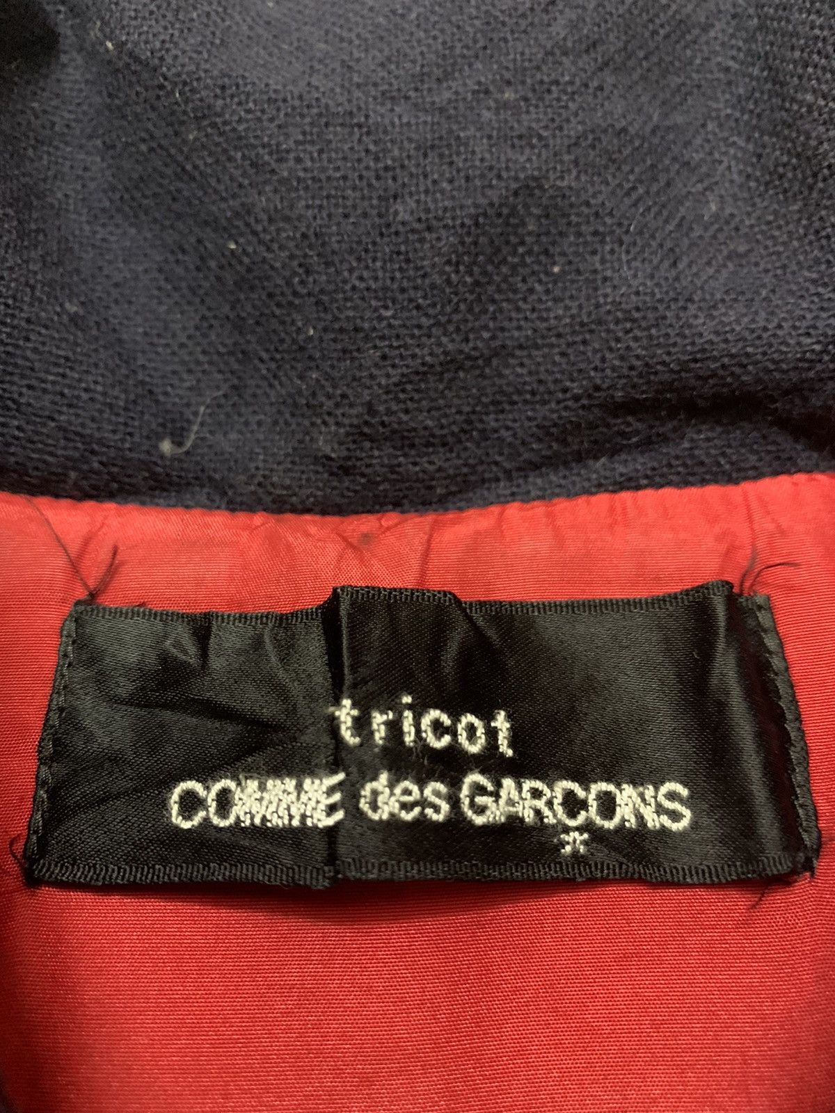 Archive 99 CDG Tricot Wool Puffer Down Feather Jacket - 5