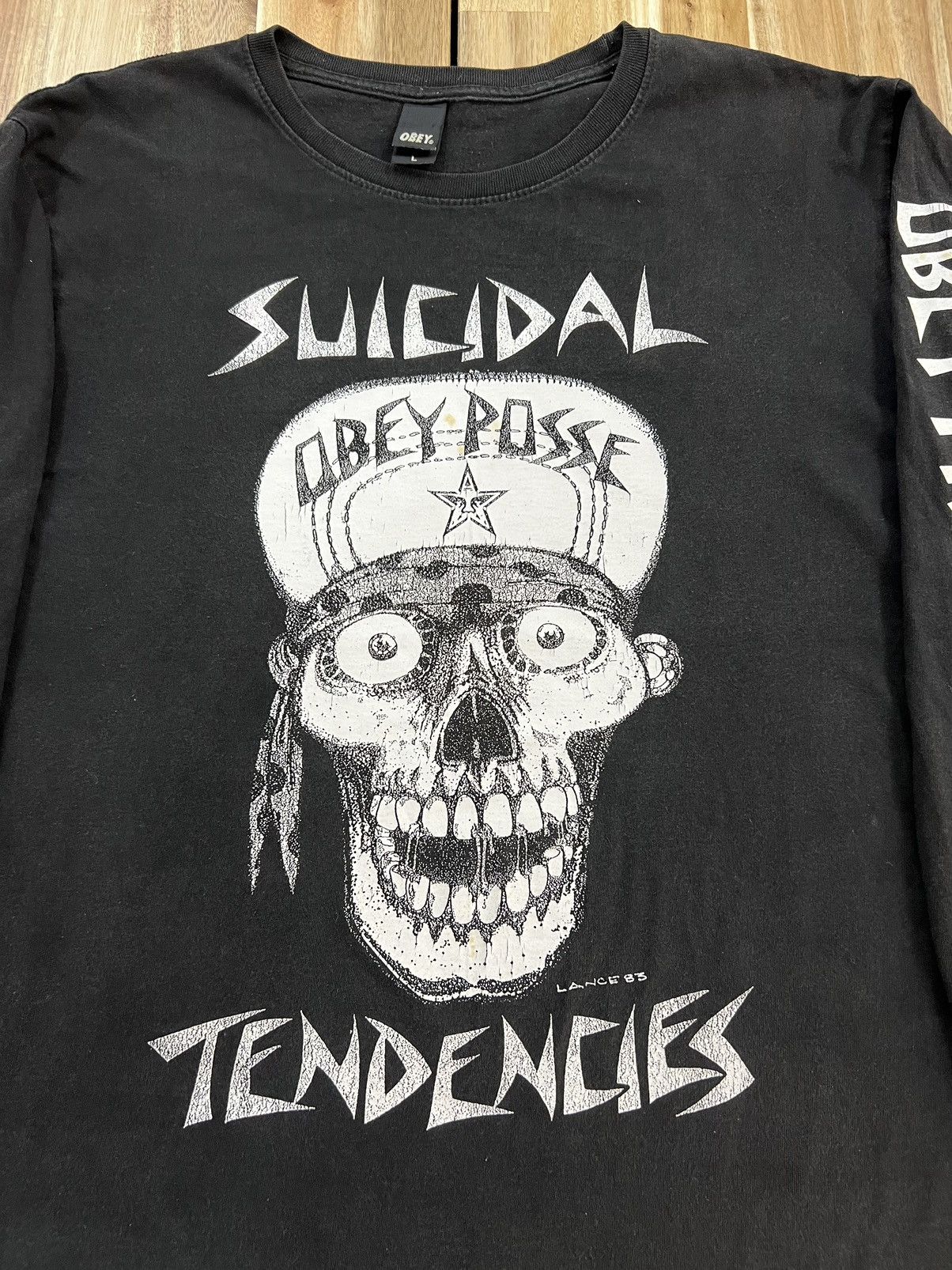 Vintage 80’s Obey Posse Suicidal Tendencies Shirts - 2