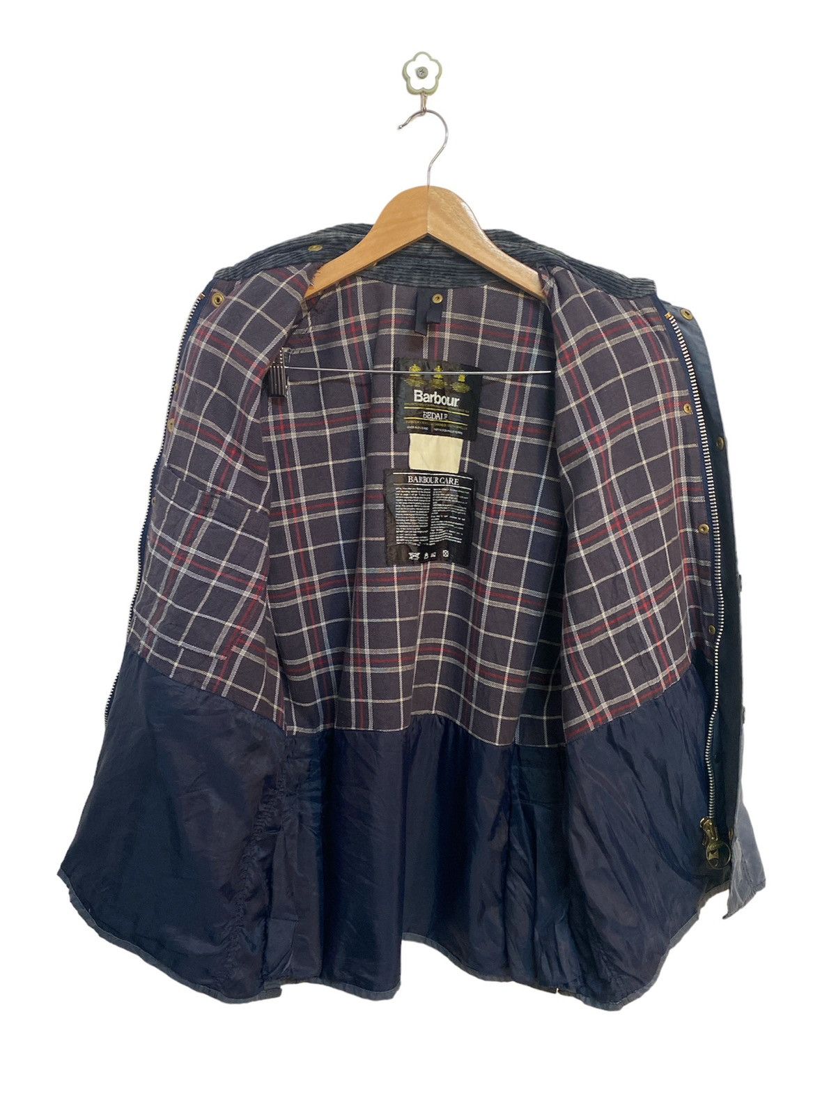 Barbour Classic Bedale A100 Wax Jacket Made in England - 7