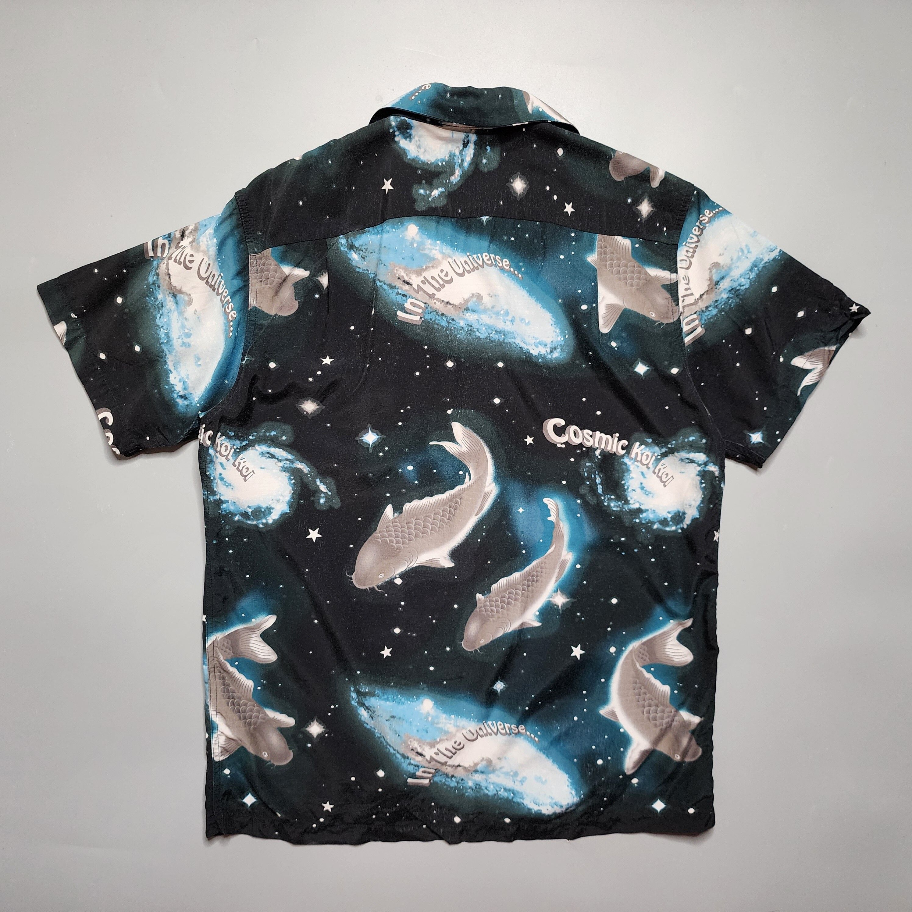 Sasquatchfabrix - SS11 Cosmic Koi Camp Collar Shirt - 2