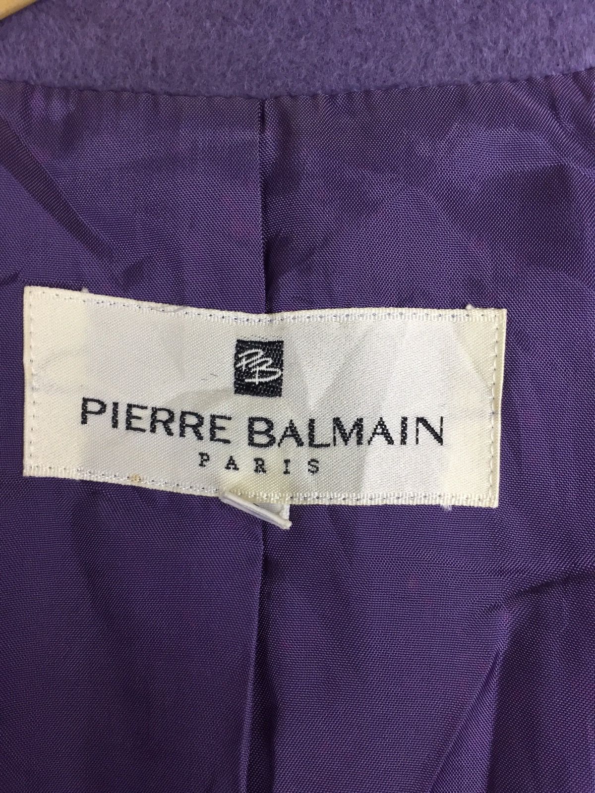 Vintage Pierre Balmain Velvet Jacket - 9