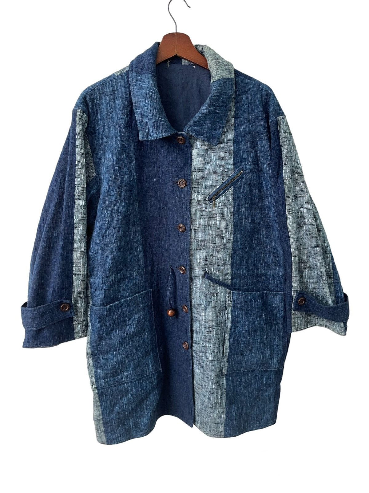 Japan Blue - VINTAGE INDIGO BLUE DYED JACKET BLUE JAPAN - 1