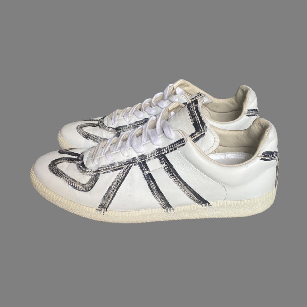 Margiela Replica Painted Seam Sneakers - 2