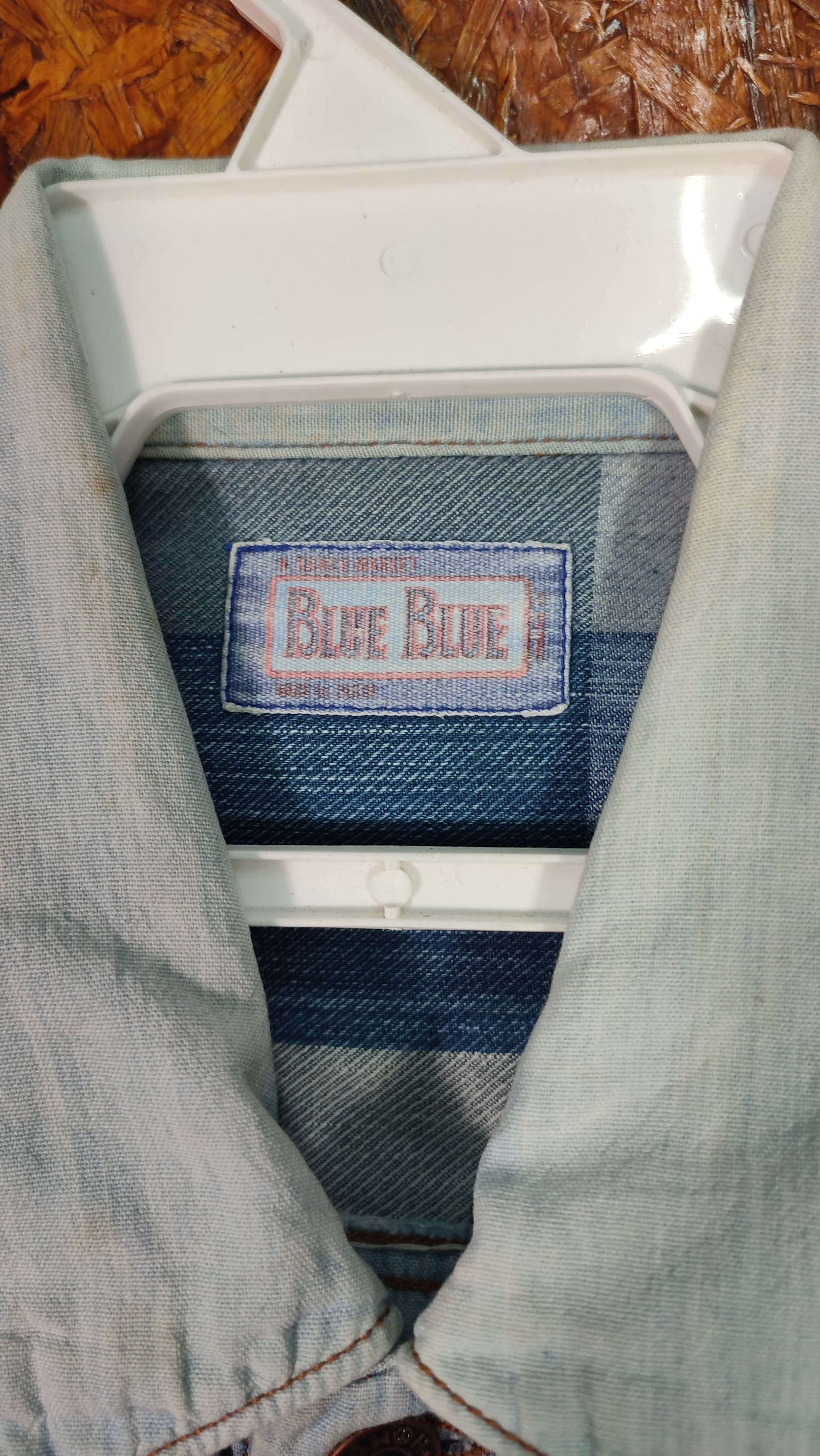 Blue Blue Button Up Shirt - 4