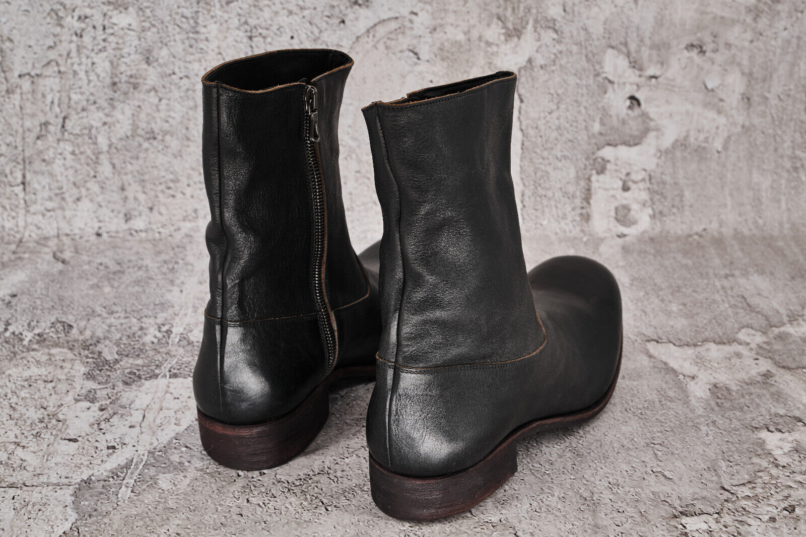 Brand New In Box Carpe Diem Side Zip Bovine Leather Boots, 1490Eur - 9