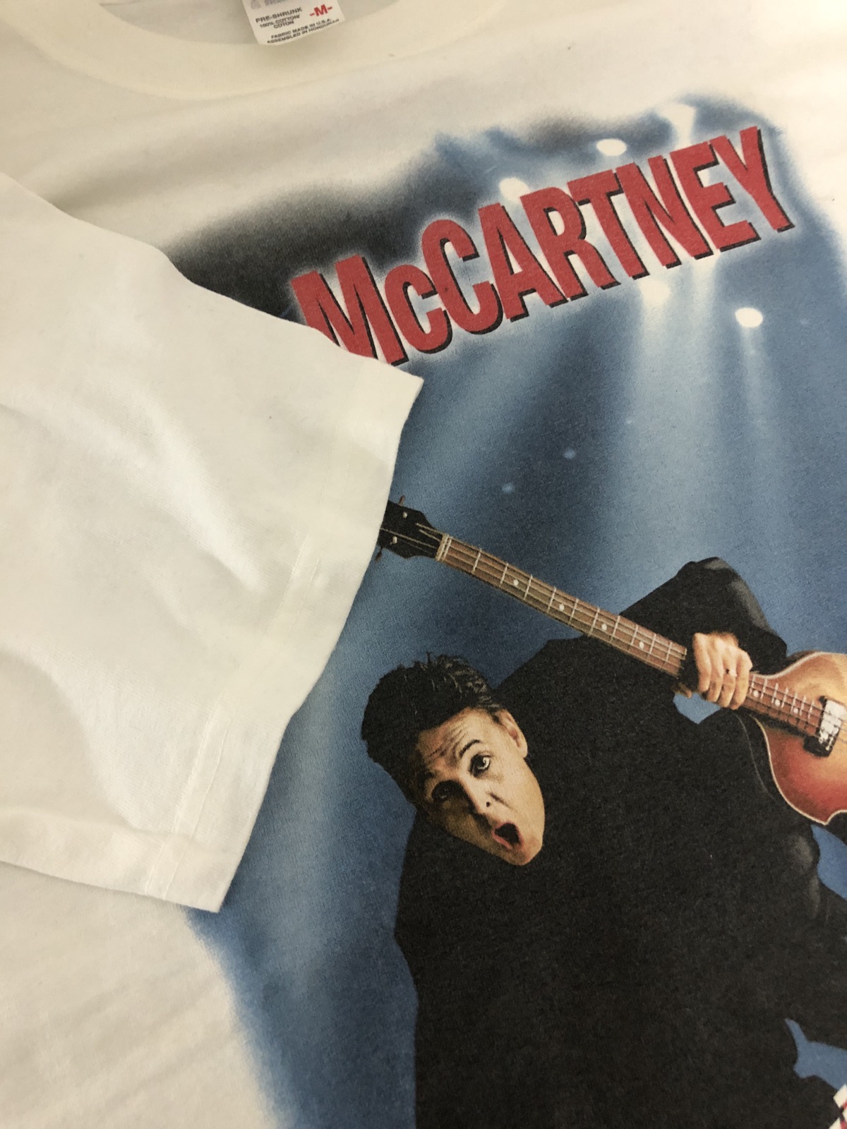 Vintage - Vintage Y2K Paul McCartney Driving Japan Tour Band T-Shirt - 5