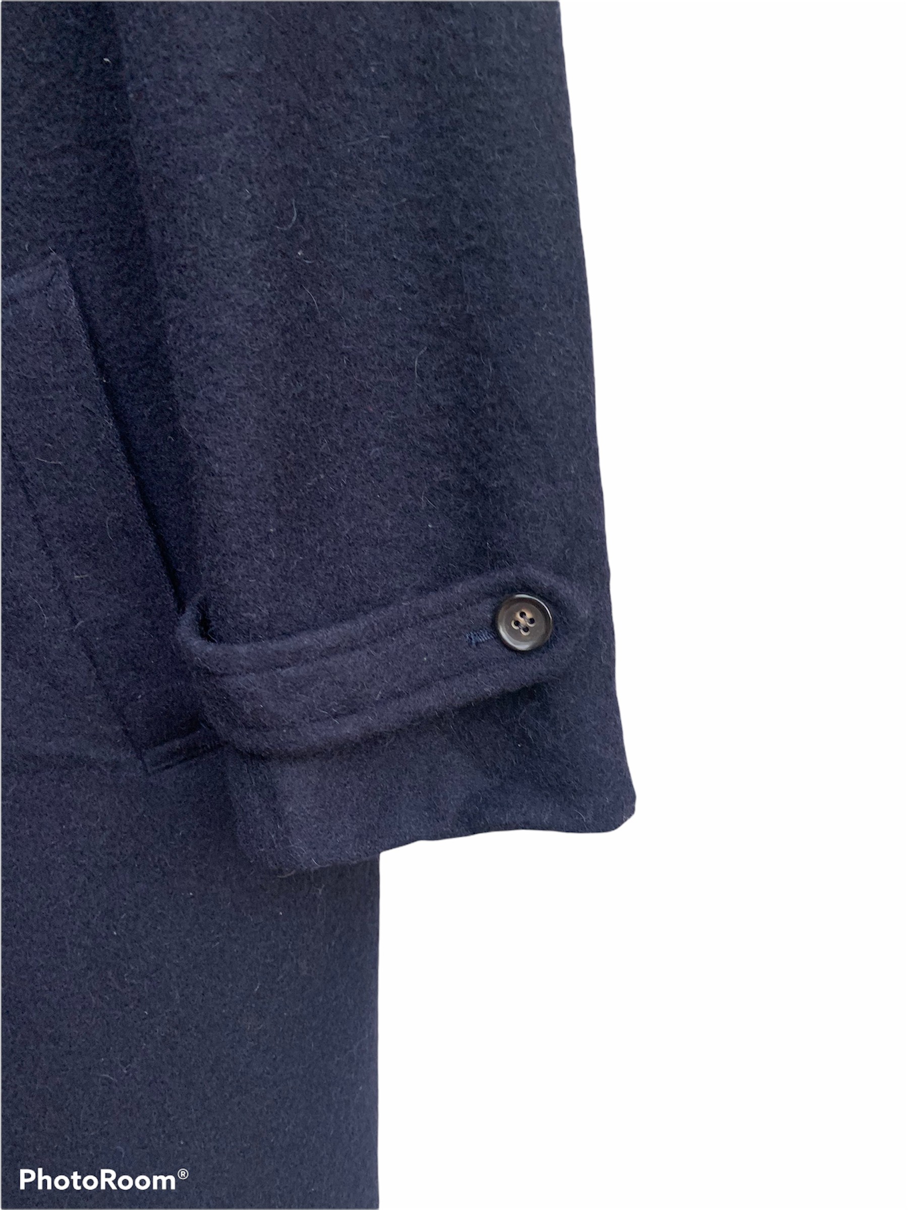 Rare Vintage 70/80’s Comme Des Garcon Homme Wool Long Coat - 4