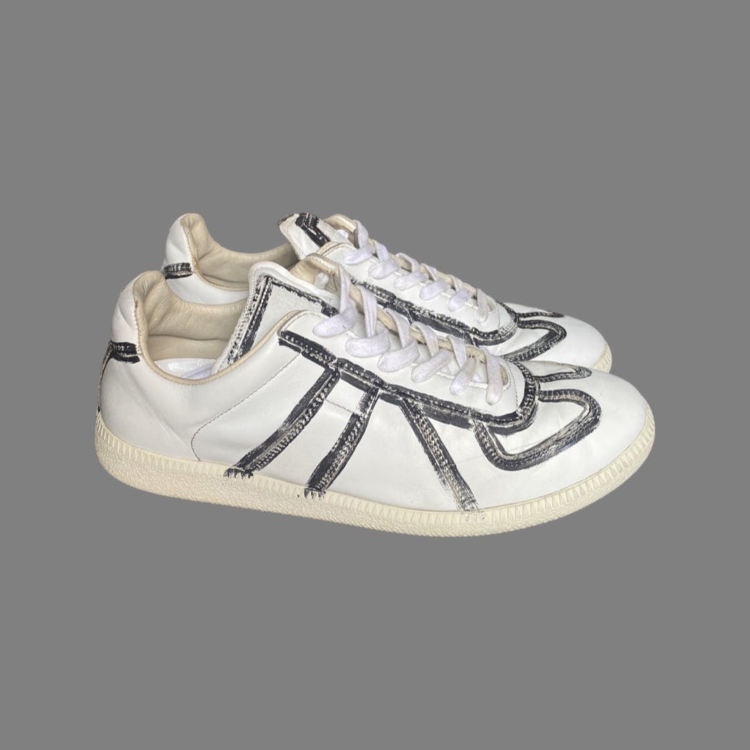 Margiela Replica Painted Seam Sneakers - 1
