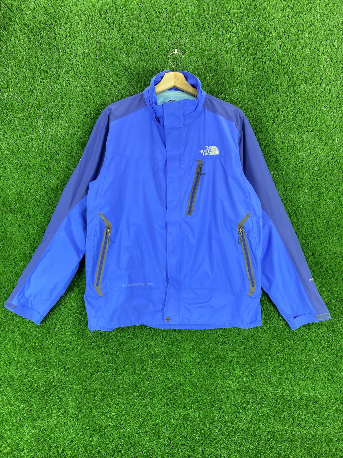 Vintage - ‼️OFFER‼️The North Face Windbreaker Jacket Blue - 1