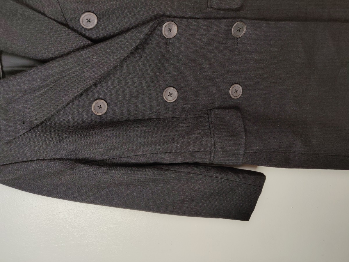 Margaret Howell - Vintage MHL England Double Breast Long Wool Coat Femme - 3