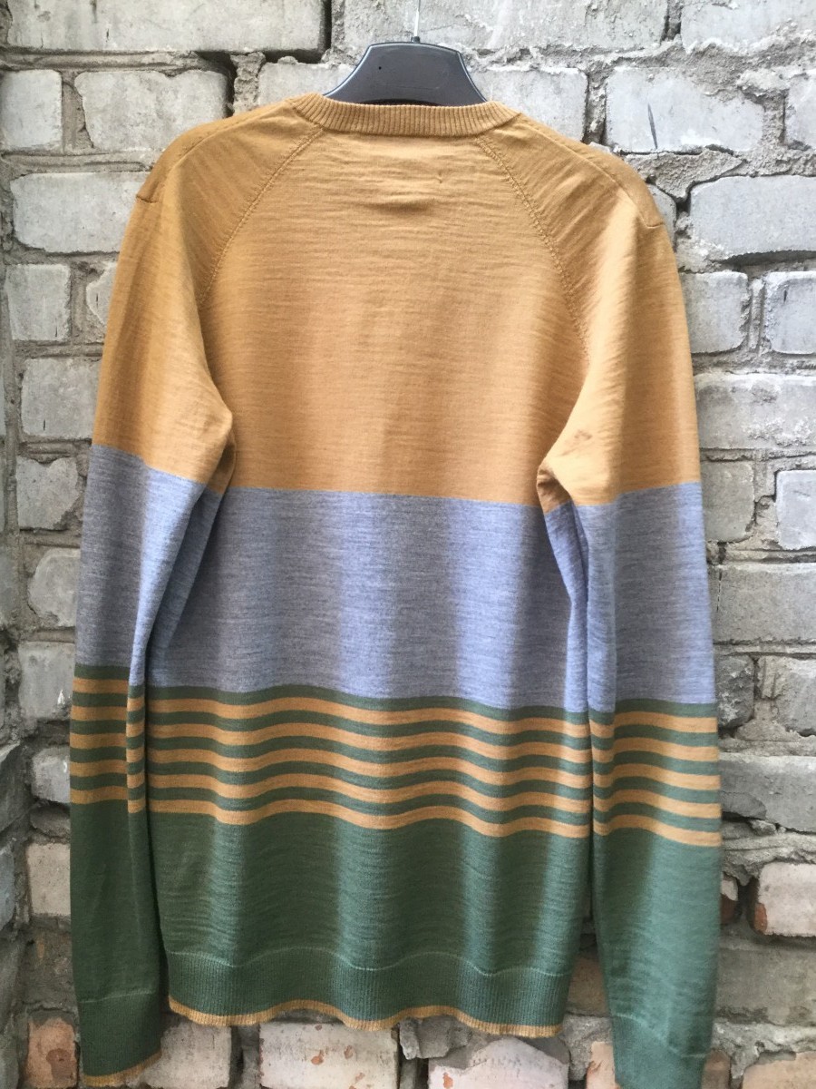 Fuck K4907 striped sweater - 4