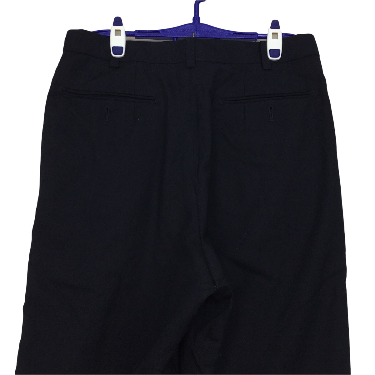 LANVIN CLASSIQUE Stretch Waist Long Pants Trousers Formal - 5