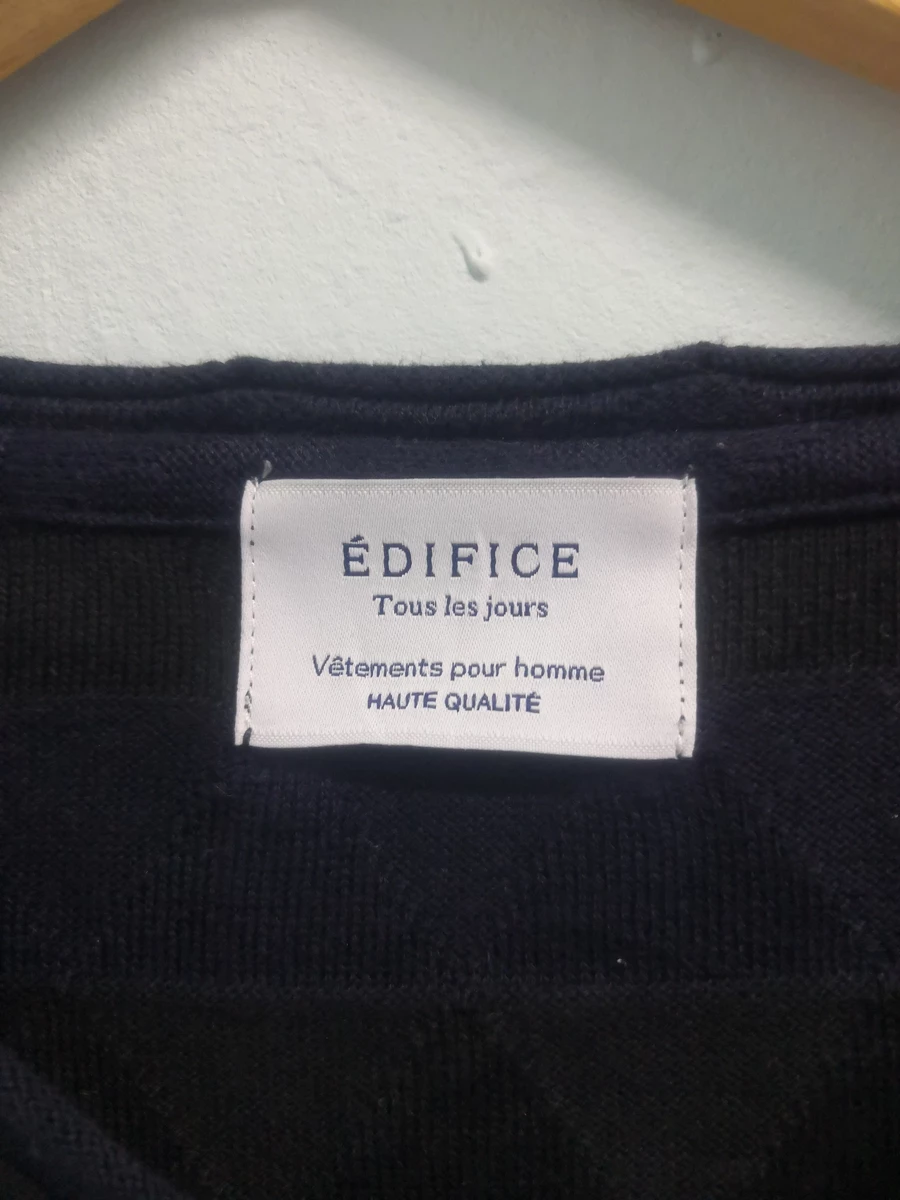 Japanese Brand - Edifice Vetements Pour Homme shirt Long Sleeve Knitwear - 5