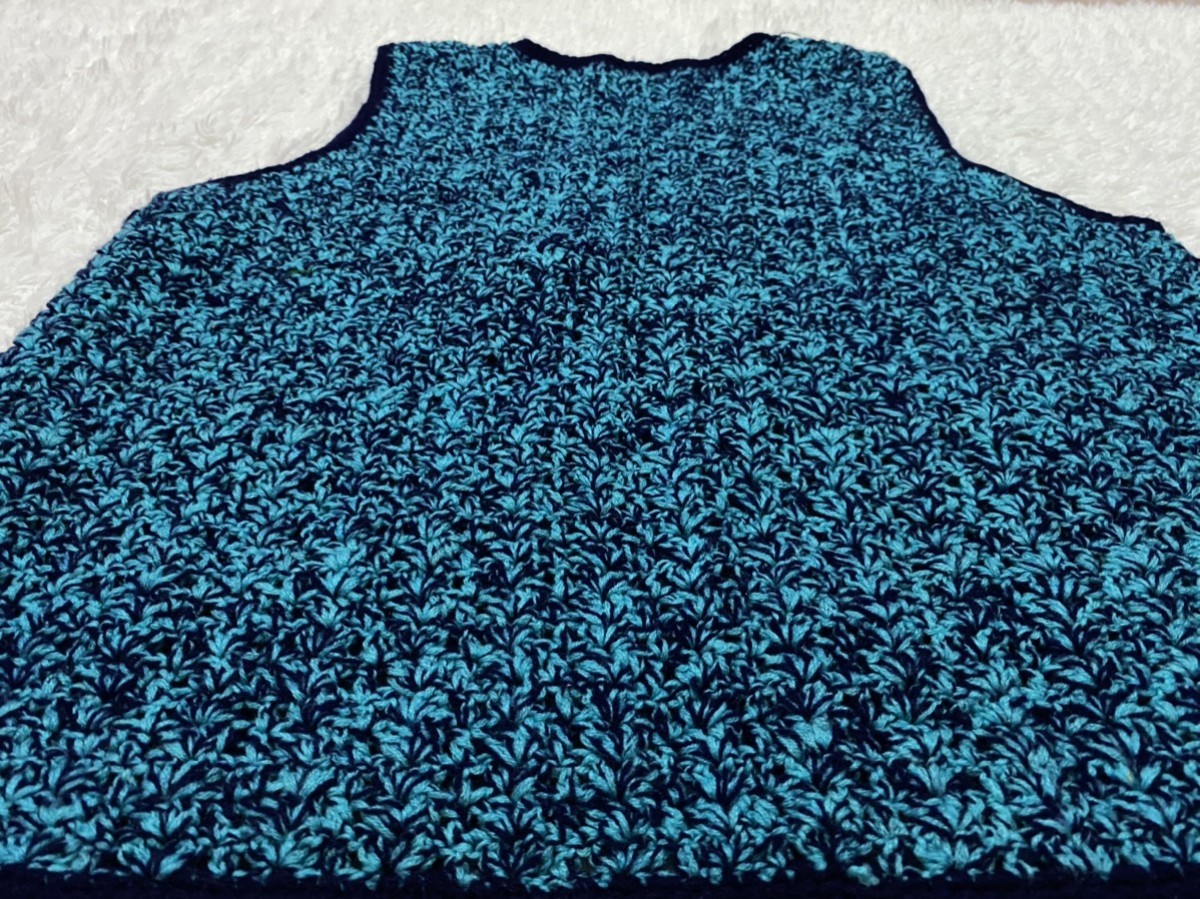Cardigan - Sleeveless Knitted Sweater Cardigan - 6