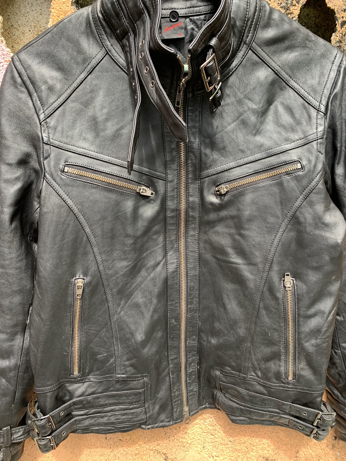 Vintage - Vintage Jack Rose Leather Jacket