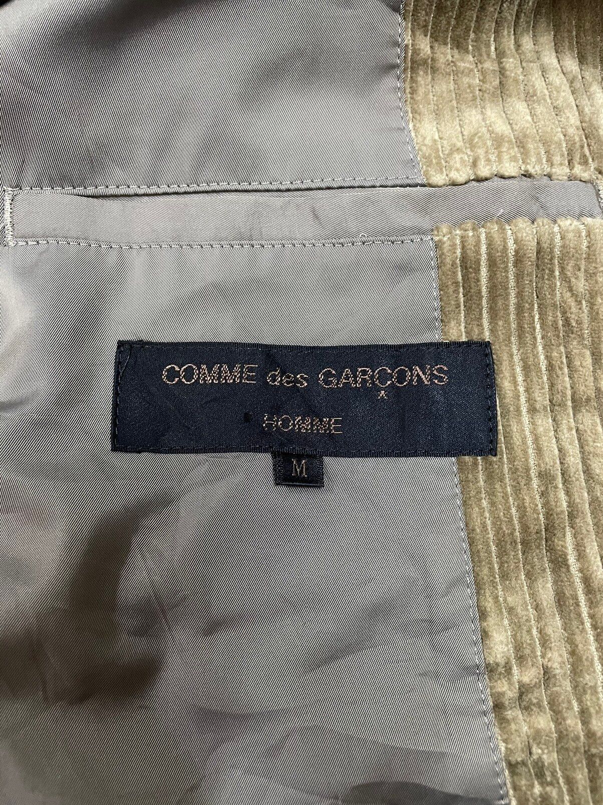 Vtg🔥AD1994 Comme Des Garcons Homme Plus Corduroy Jacket - 6