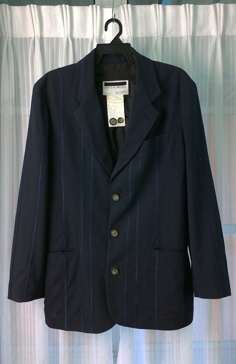 💖 DIRK BIKKEMBERGS Rare Design Blazer Jacket - 1