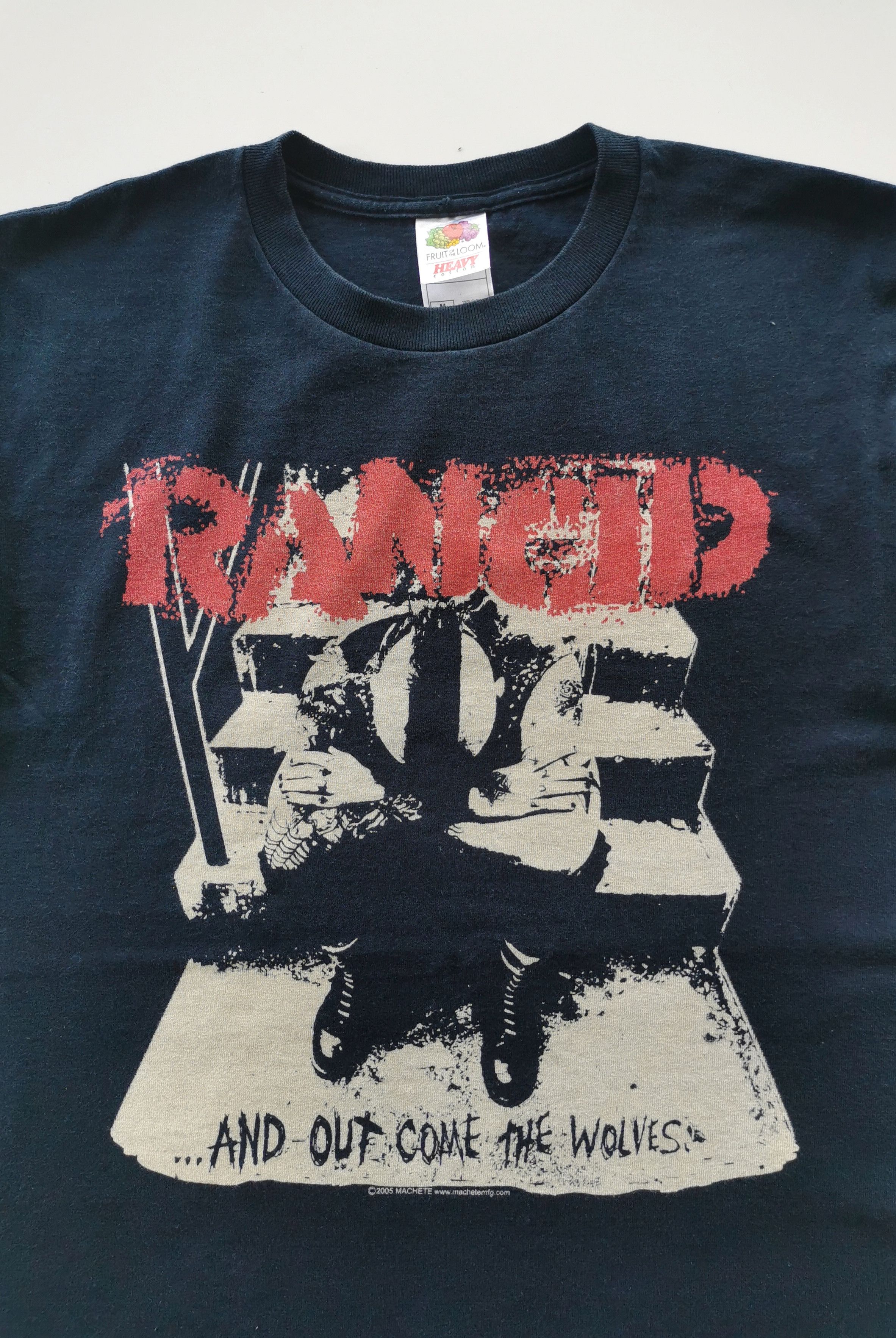 Vintage Rancid And Out Come The Wolves Band Shirt - 1