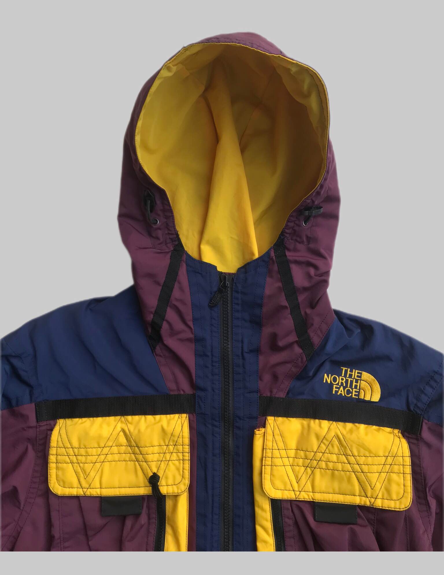 THE NORTH FACE 90s スキーウェア マルチカラー　M 90s 90年代 ザノースフェイス ナイロンパーカー マウンテン