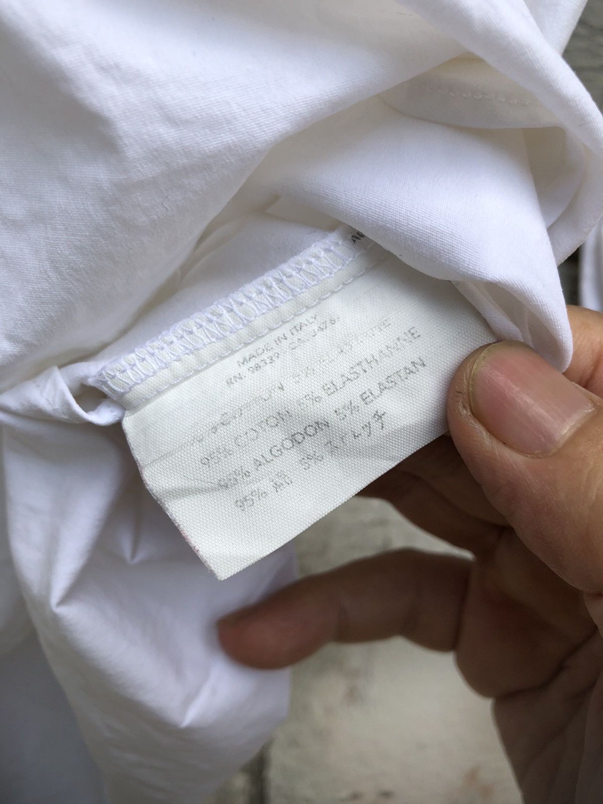 Miu Miu White Plain Button Up Shirt LS - 6