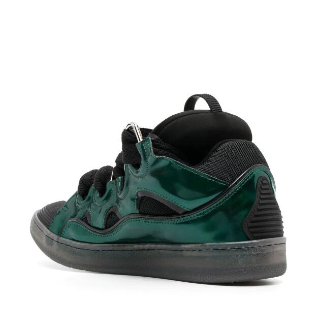 BNWT SS23 LANVIN CURB SNEAKERS GREEN 44 - 8