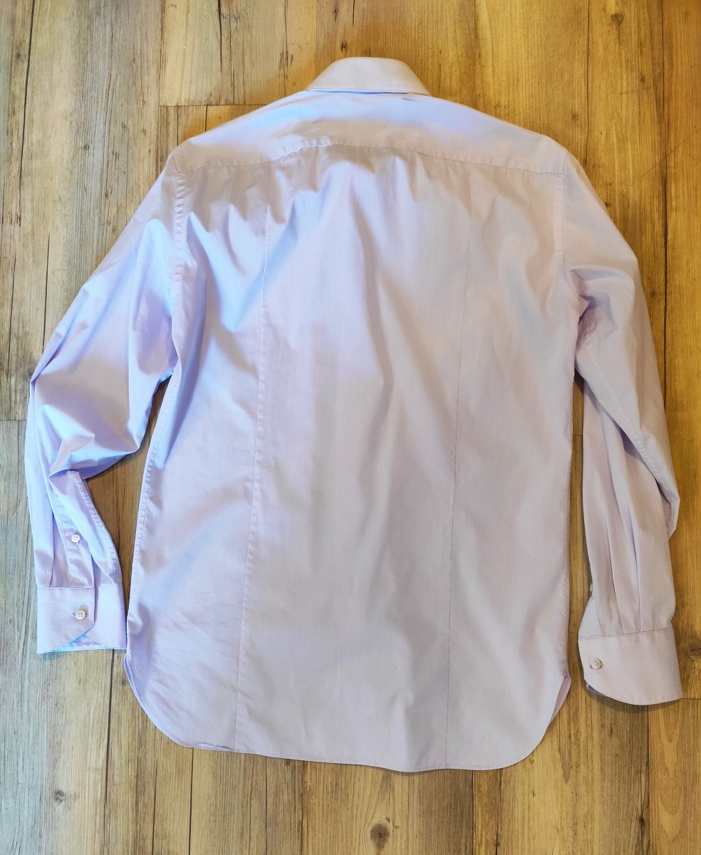Zilli - Lavender shirt.Like Dior or Saint Laurent. - 3