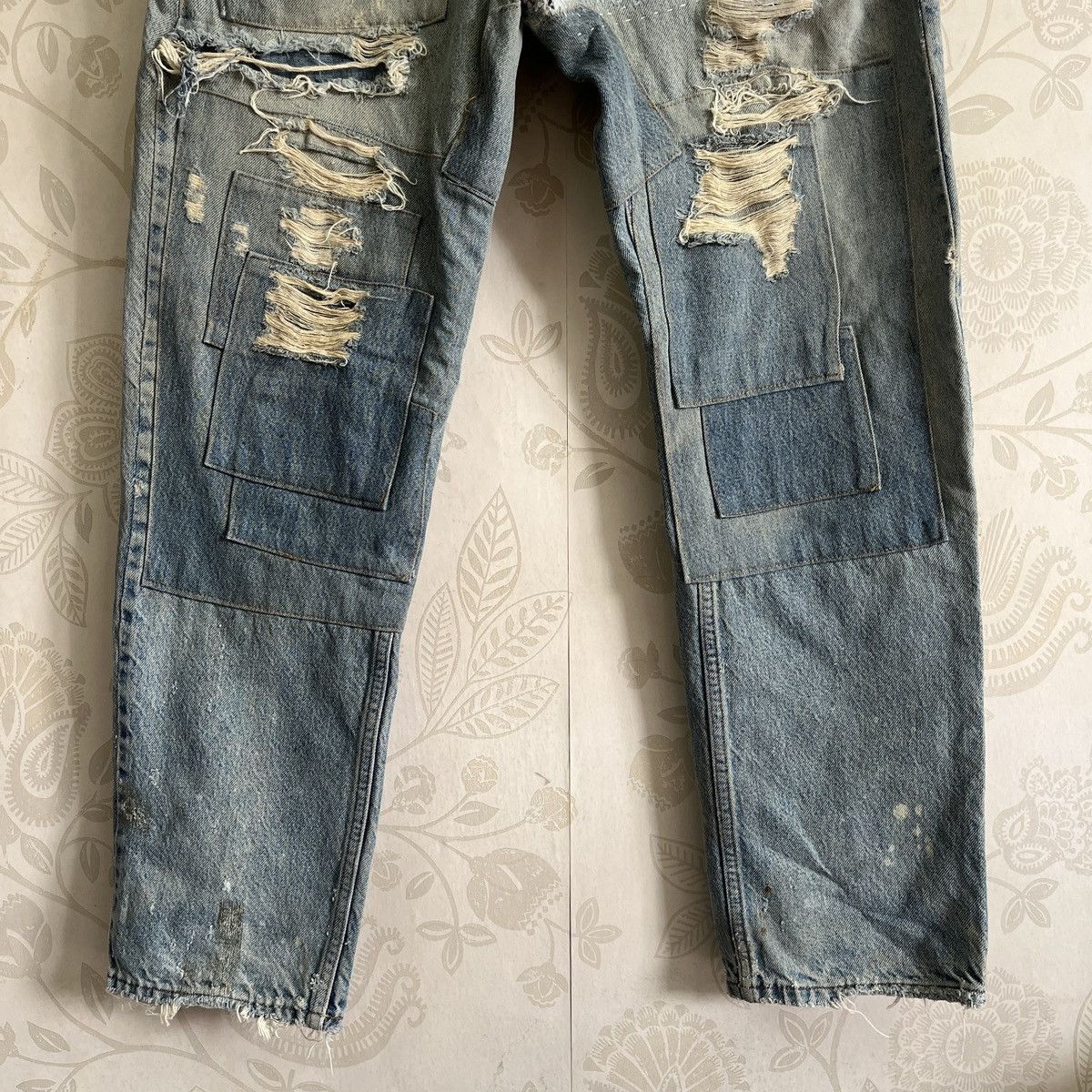 Grails Vintage Custom Matsuda Kapital Patches Japanese Jeans - 8
