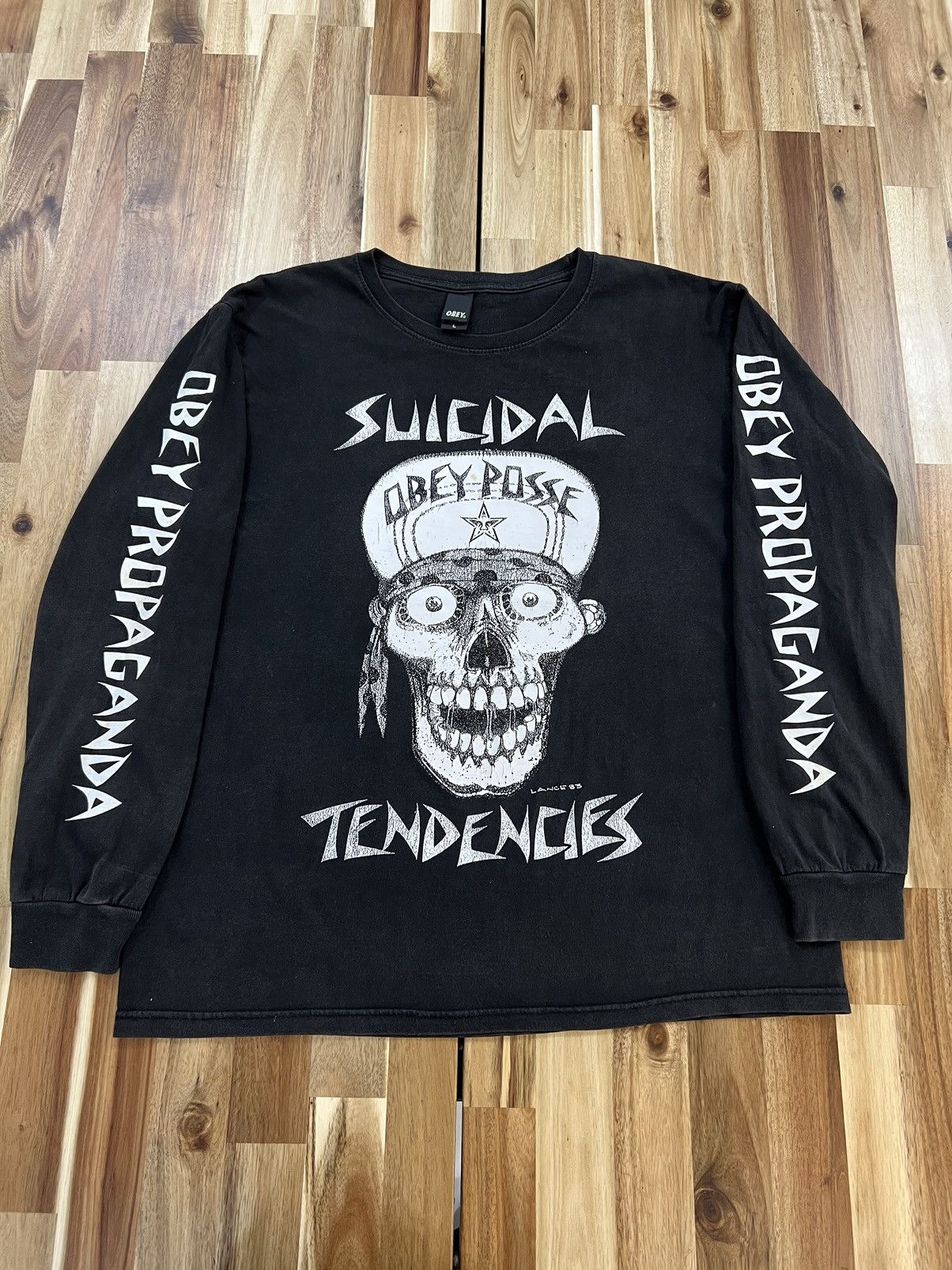 Vintage 80’s Obey Posse Suicidal Tendencies Shirts - 1