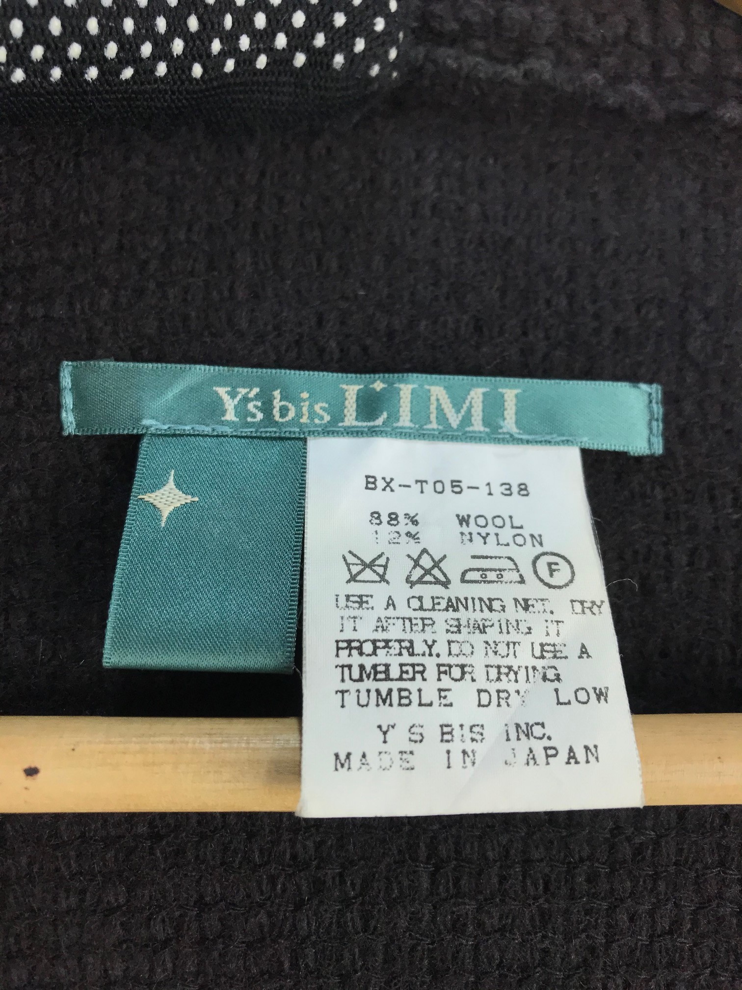 Y's bis Limi Wool Knitwear Cardigan Jacket - 6