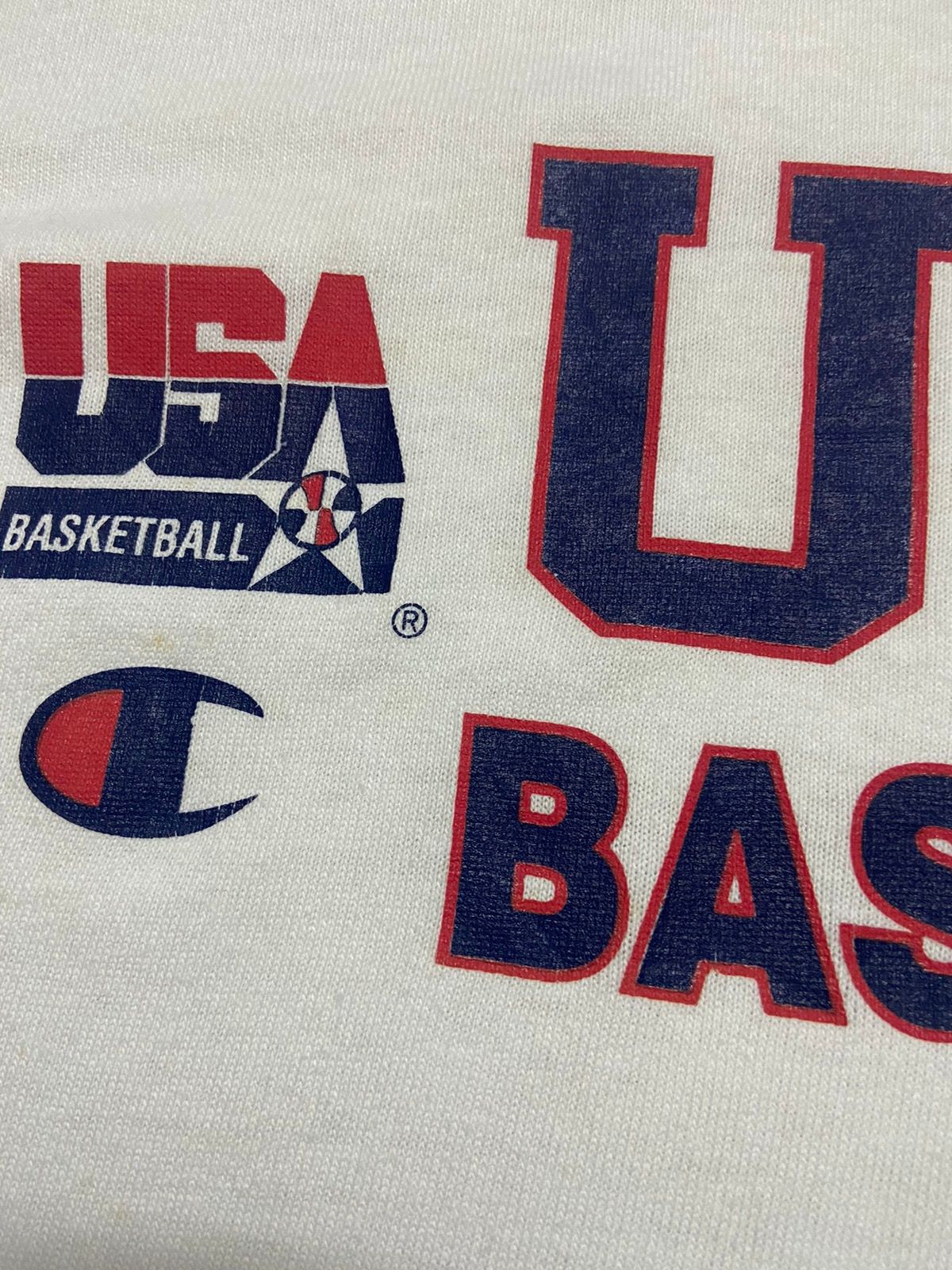 Vintage USA Basketball Team Tshirt - 3