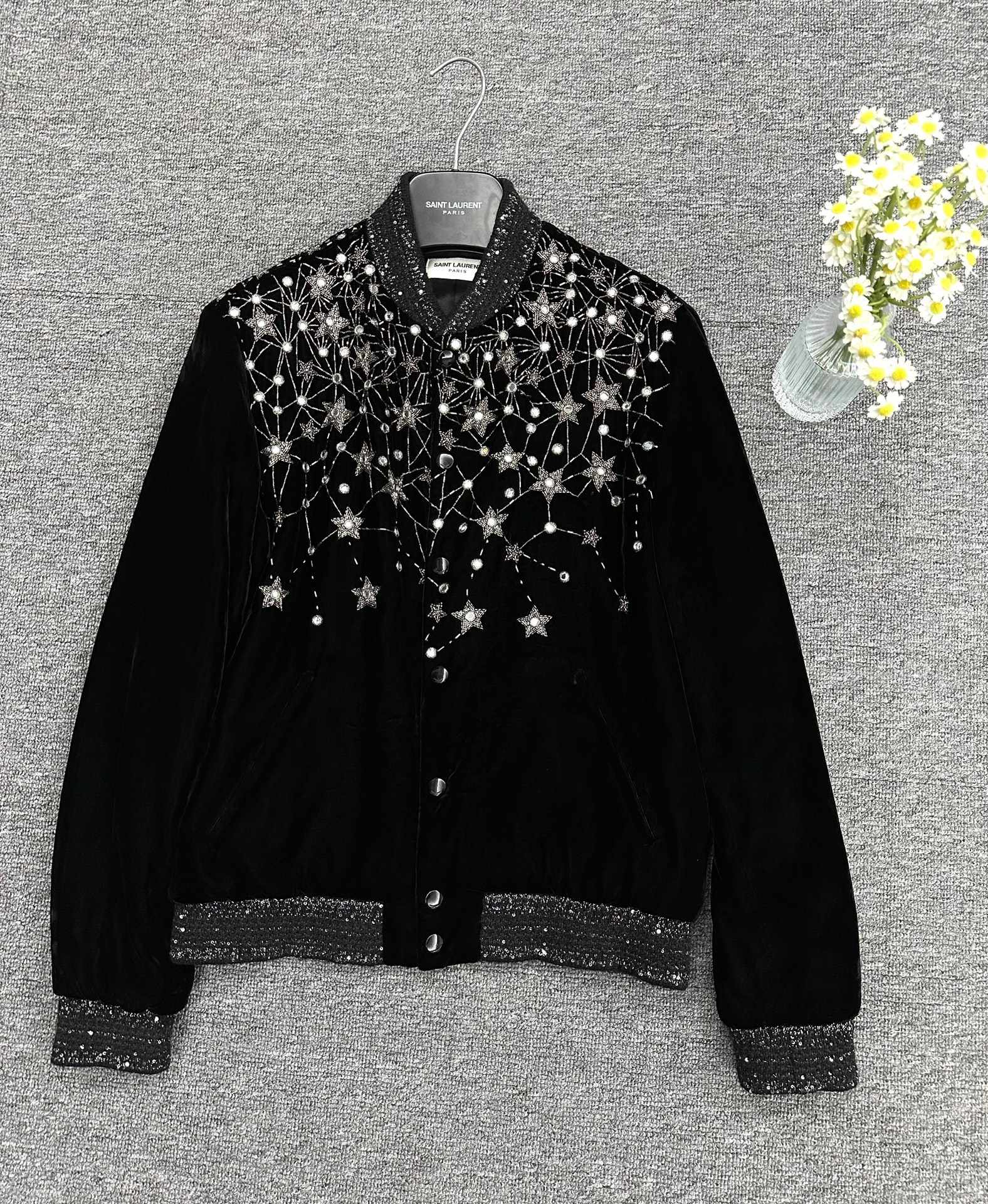 ジャケット・アウター YVESSAINTLAURENT YSL Black jacket SAINT LAURENT blouson in serge | Saint Laurent | YSL FR
