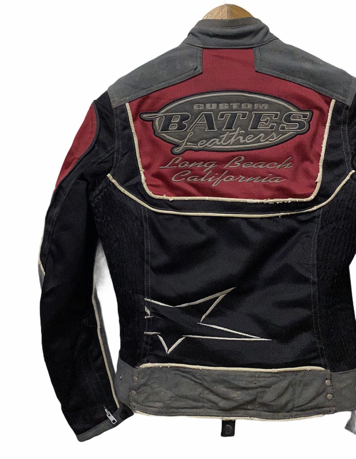 Sports Specialties - 🔥Bates Custom Leather Distressed Motorcycle Jacket - 8