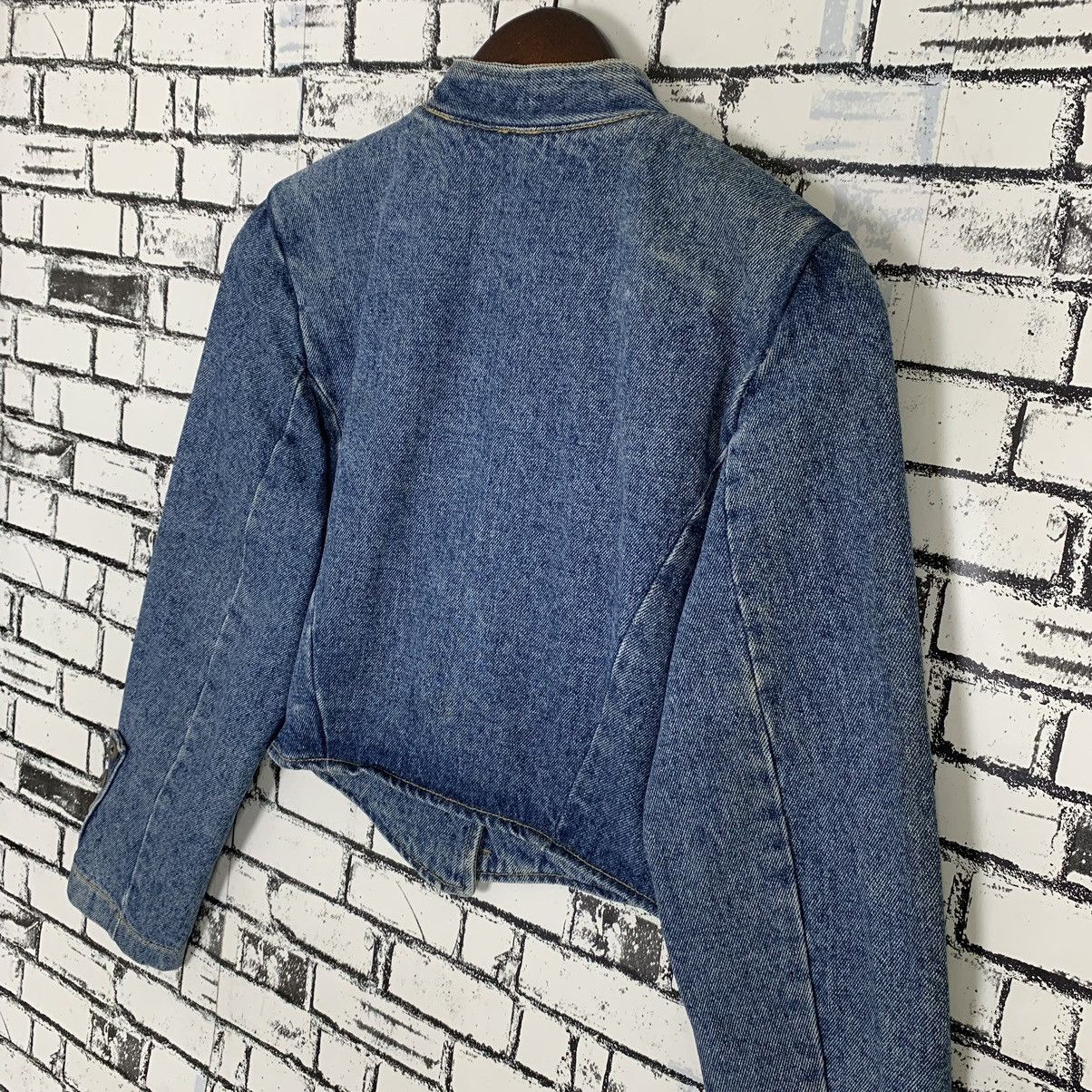 Vintage Georges Marciano Iconic Denim Design Denim Jacket - 9