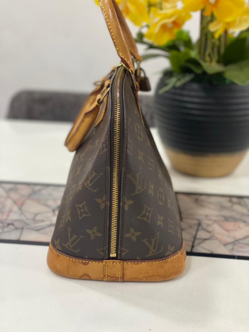 Authentic LOUIS VUITTON Alma - 8