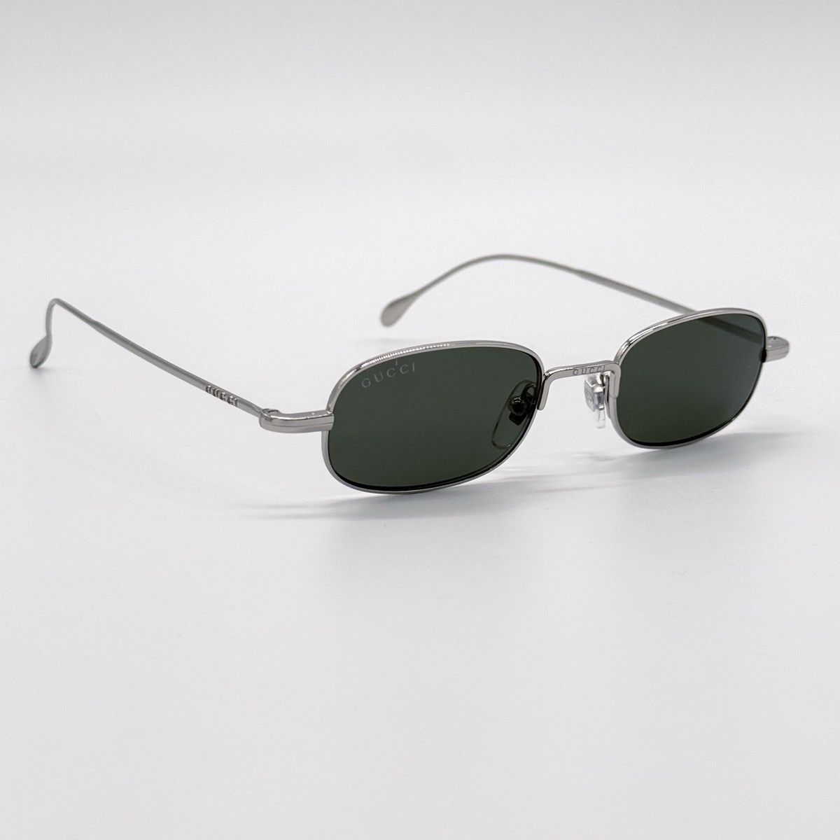 NEW GG1648S 008 GUCCI SILVER METAL GREY UNISEX SUNGLASSES - 8