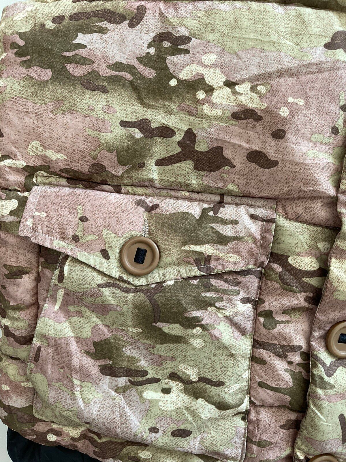 Military - Vintage Avirex camouflage Vest down jacket - 9