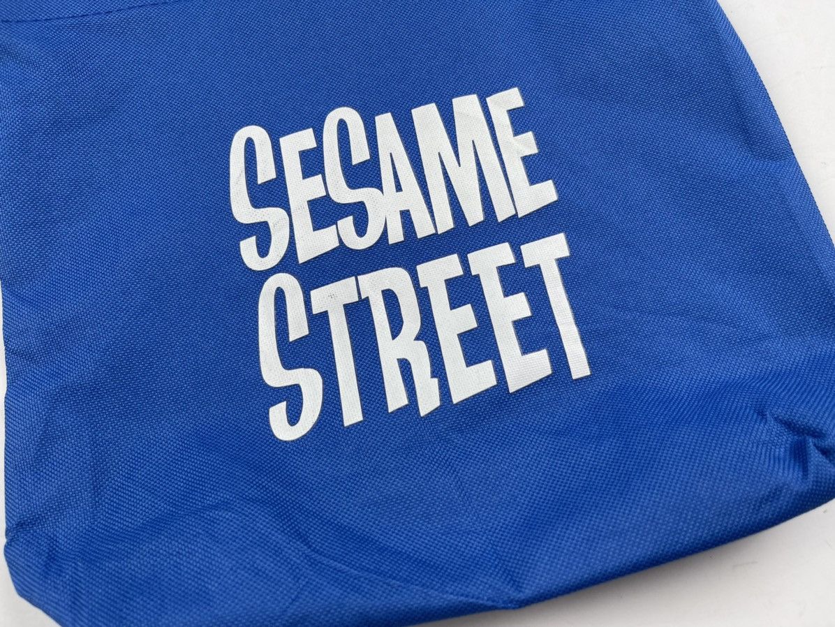 Vintage - sesame street shoulder bag sling bag tote bag t5 - 5