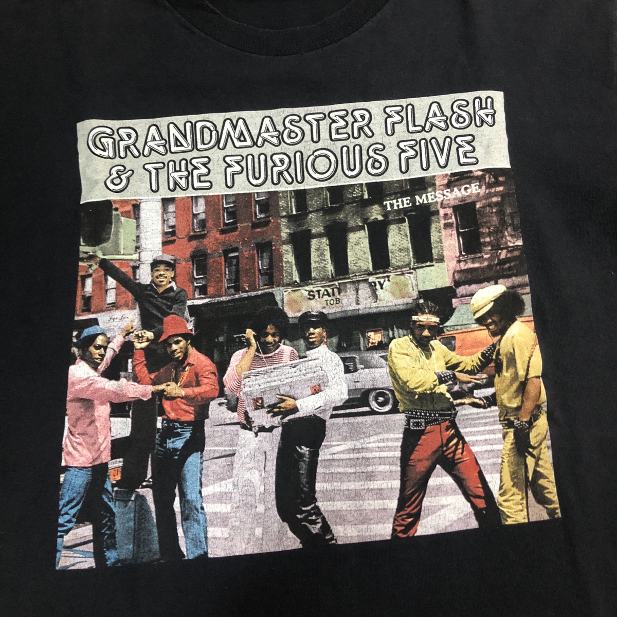 Vintage - Vintage Grandmaster Flash and The Furious Five Hip Hop Tee - 3