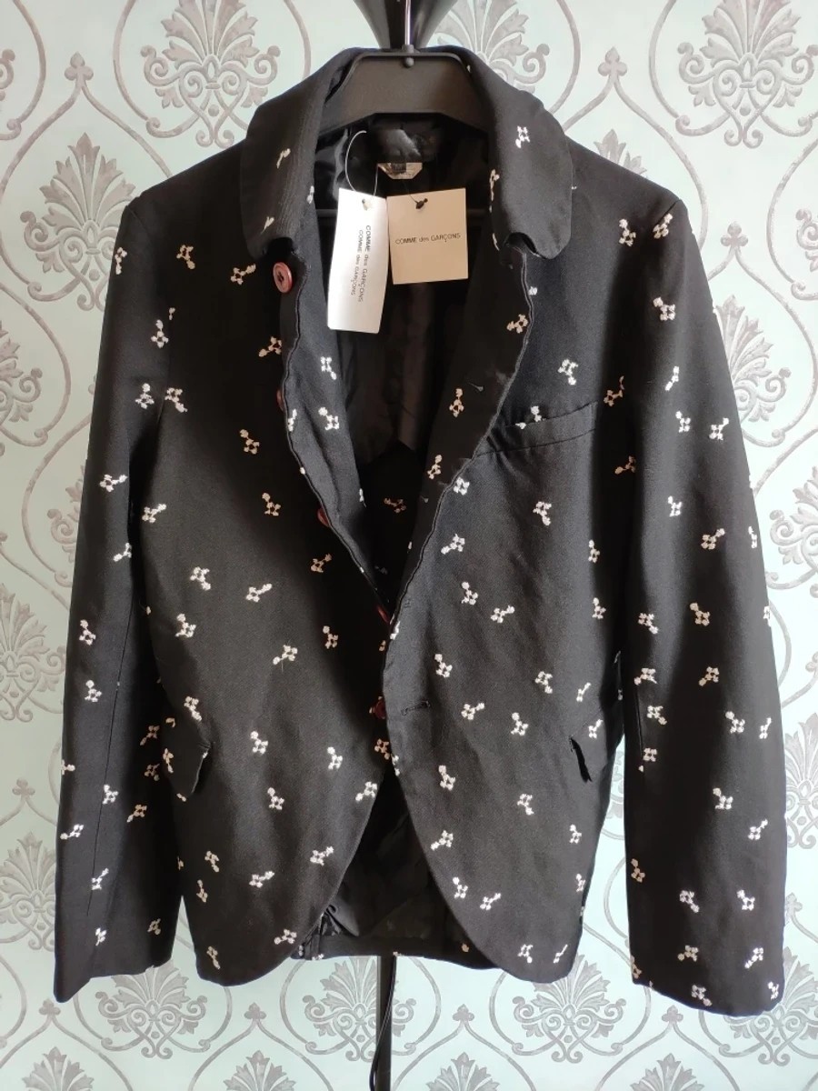 NEW WITH TAG ! ARCHIVE ! Embroided polyester jacket FW14 - 2